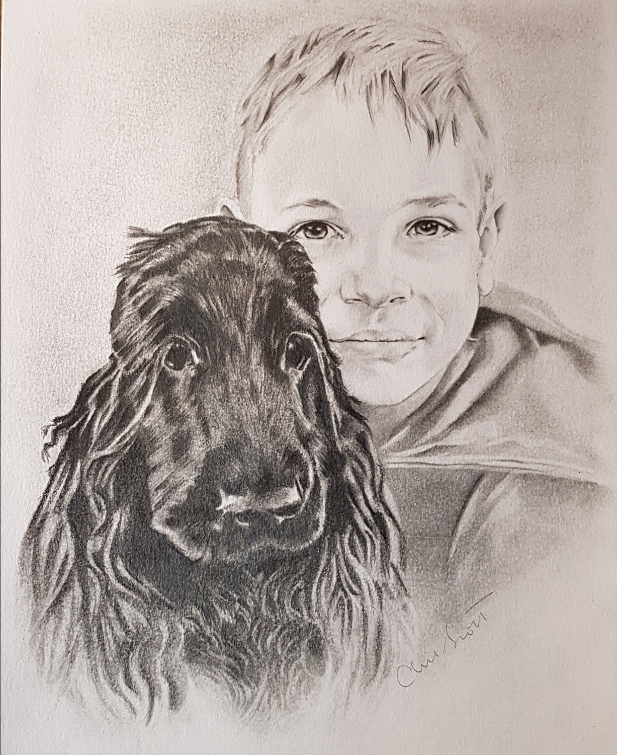 Pet portraits - Oliver & Rocky